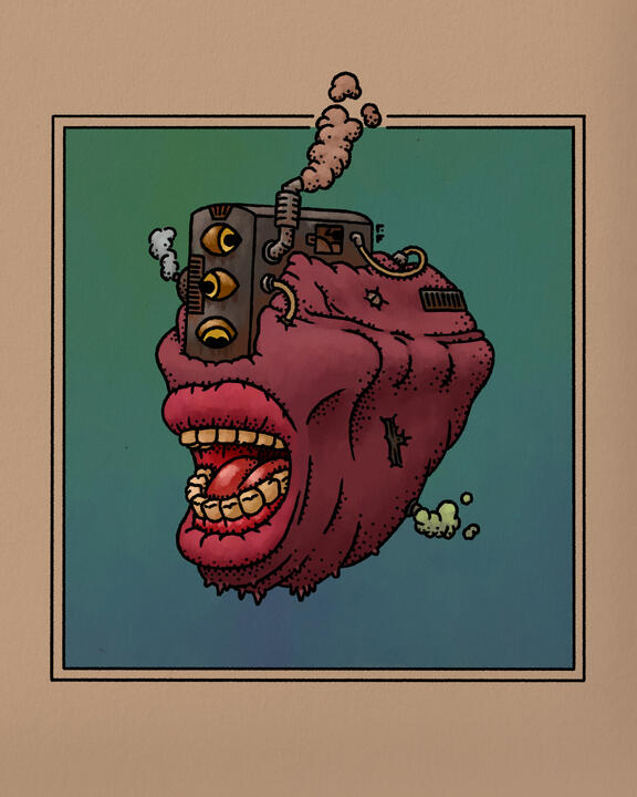 in search of leftovers // the muncher