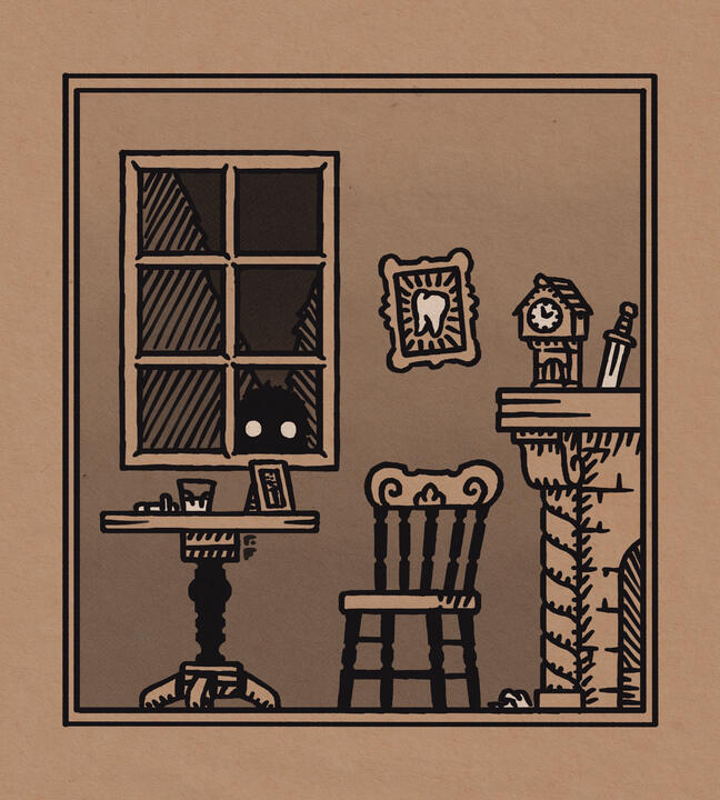 picture from a curious dream